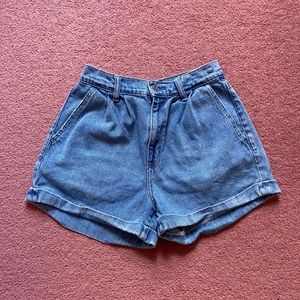 American Eagle Denim Mom Shorts